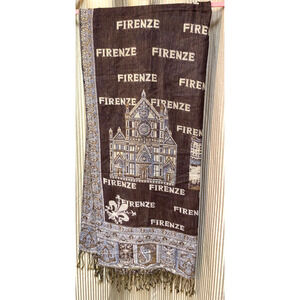 Firenze Scarf Lambswool Fringed 69" X 27"